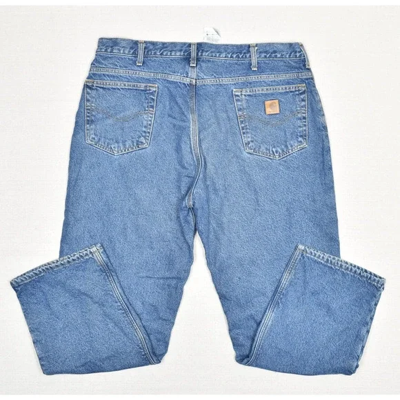 Carhartt Jeans Carhartt Mens Work Jeans Fleece Lined Zip